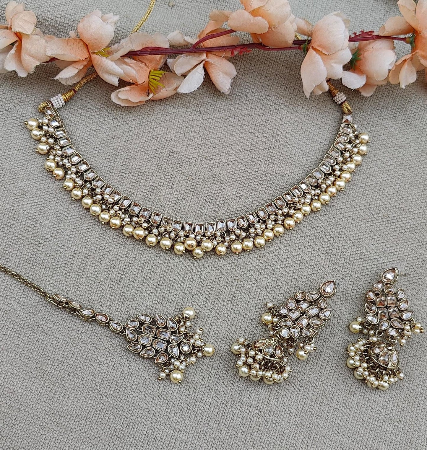 Sugandha Polki Necklace Set