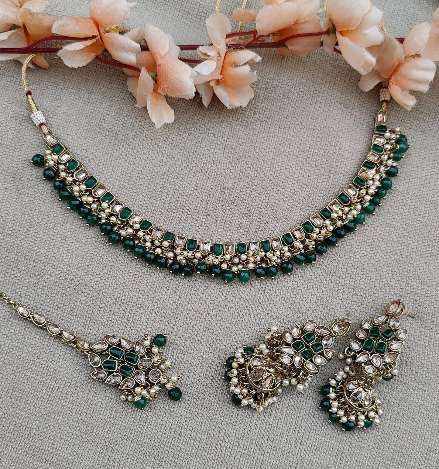 Sugandha Polki Necklace Set