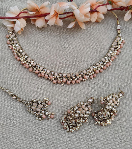 Sugandha Polki Necklace Set