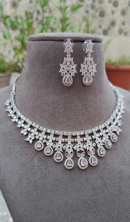 Avyana AD/CZ Necklace Set