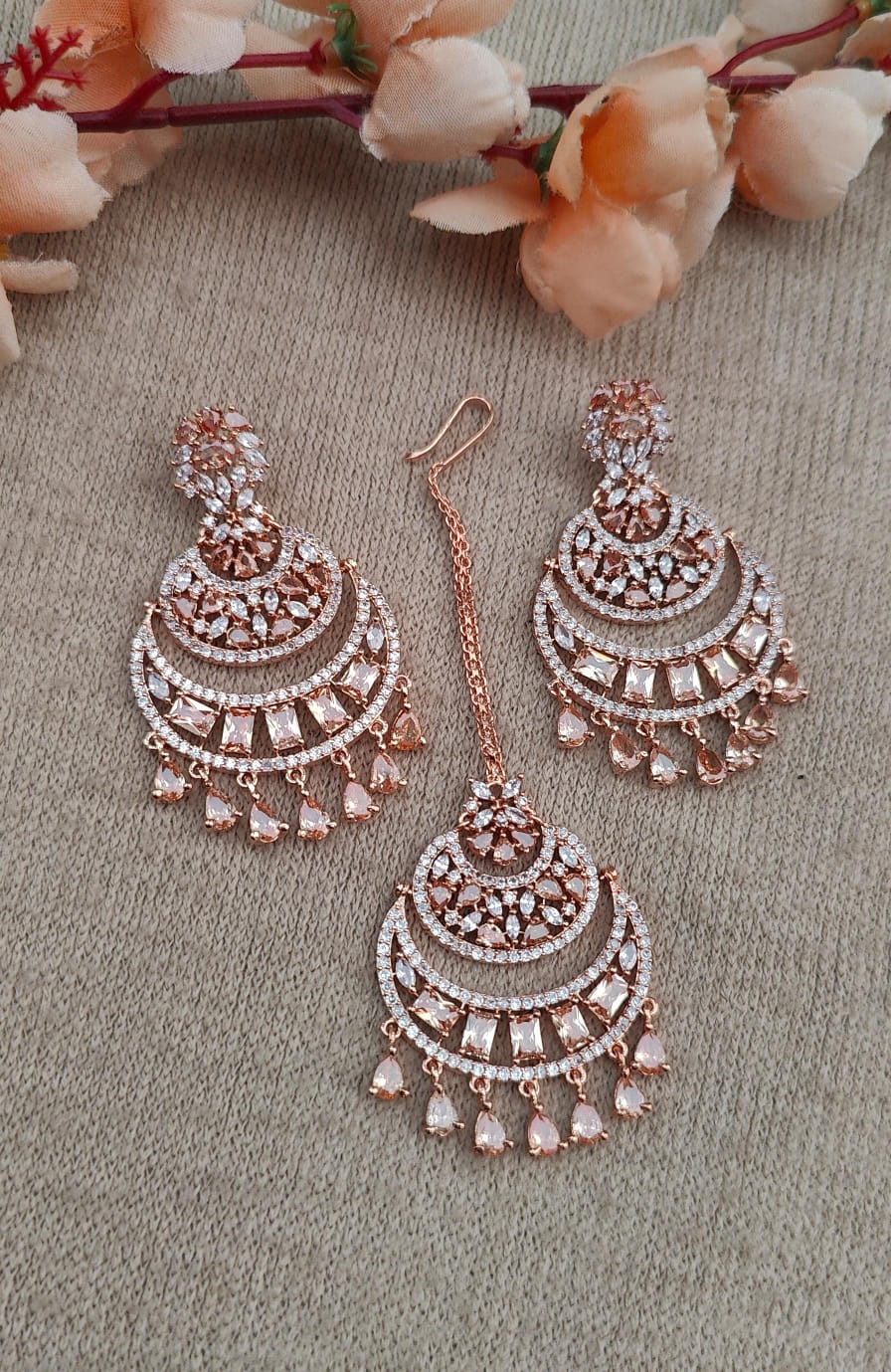 Aritha AD Earrings Tikka