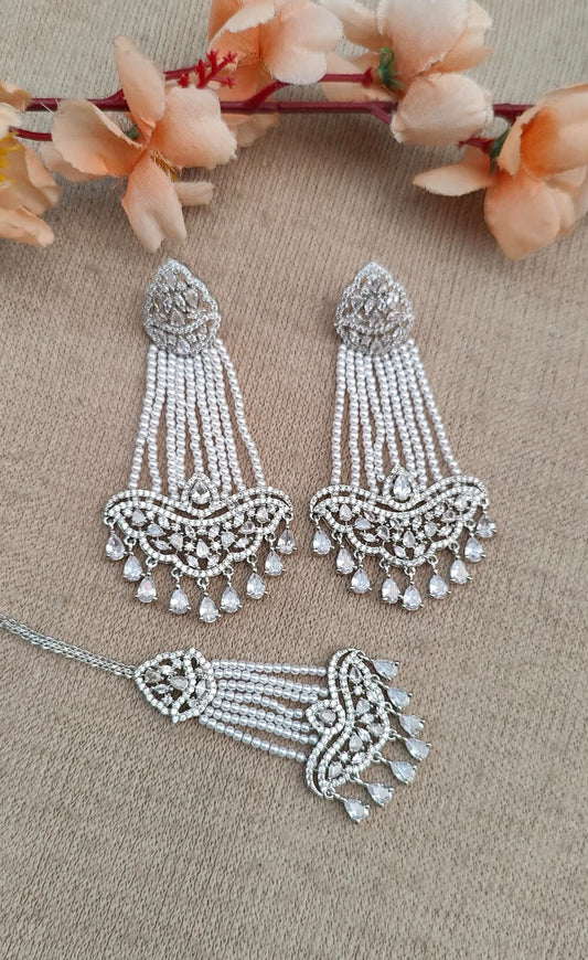 Rumi Jhumar AD Earrings Tikka