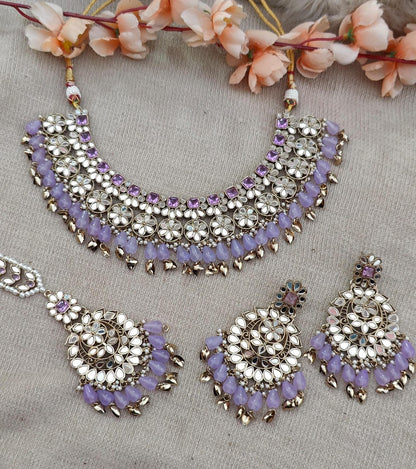 Aashifa Mirror Necklace Set