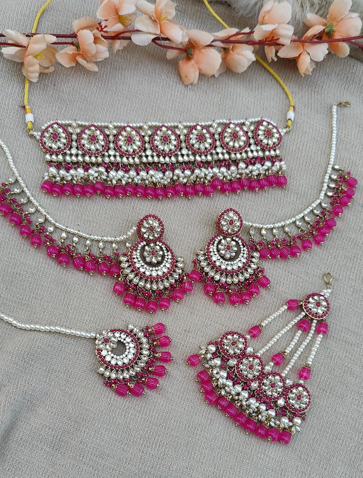 Nadia Jhumar Choker Set