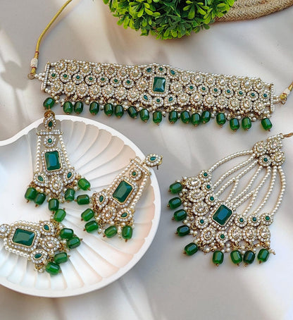 Sami Jhumar Choker Set