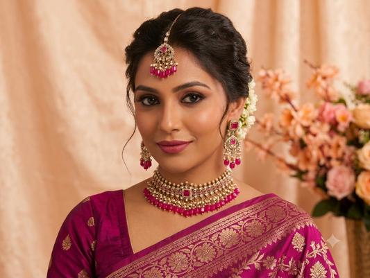 Shruti Polki Choker Set