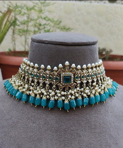 Shruti Polki Choker Set