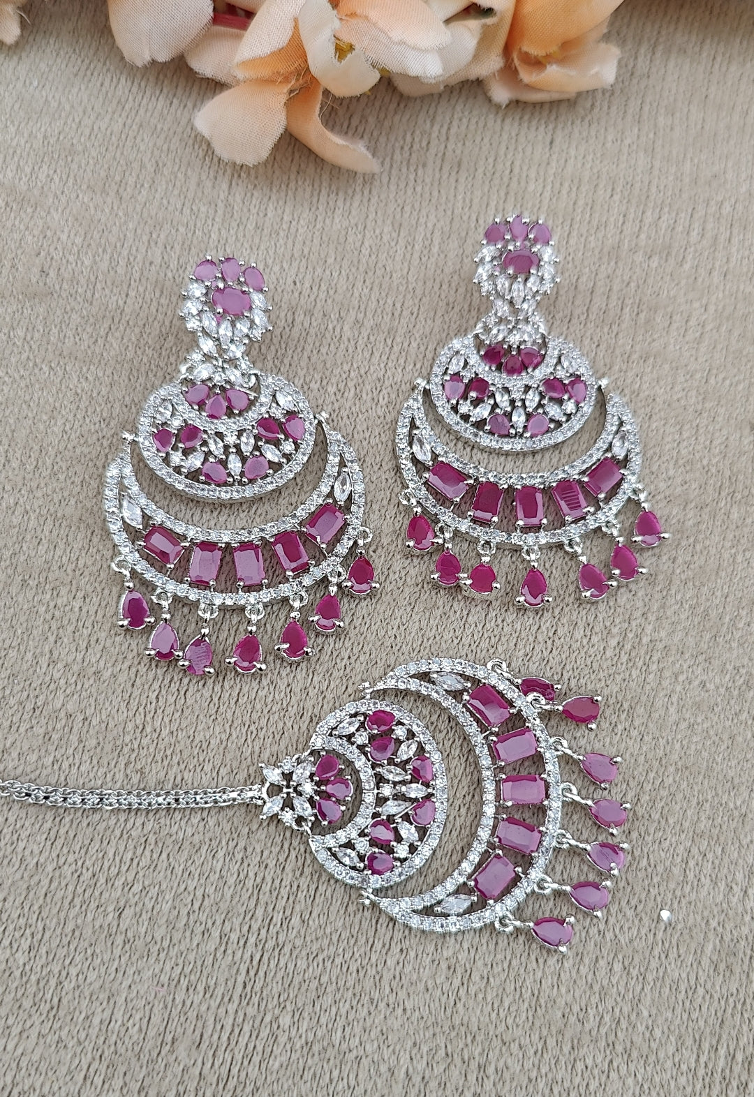 Aritha AD Earrings Tikka