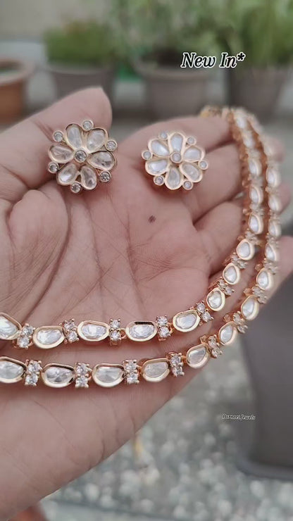 Nivedita Uncut Kundan Set