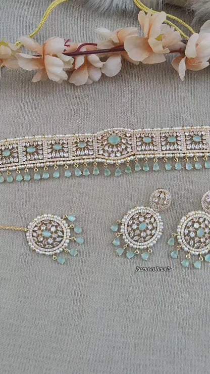 Rupika AD/CZ Choker Set