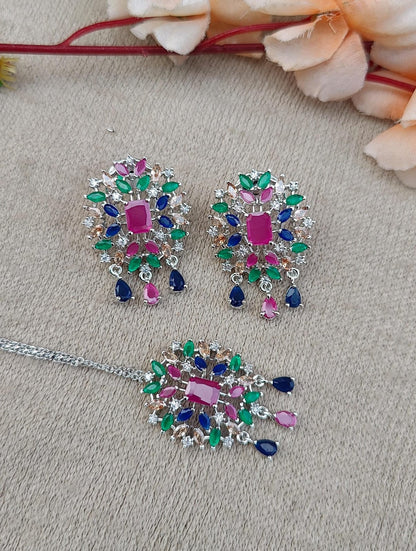 Advina AD Earrings Tikka