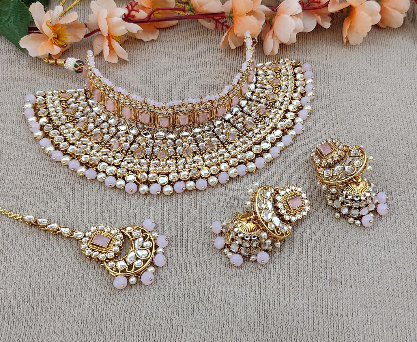 Anvika Kundan Bridal Set