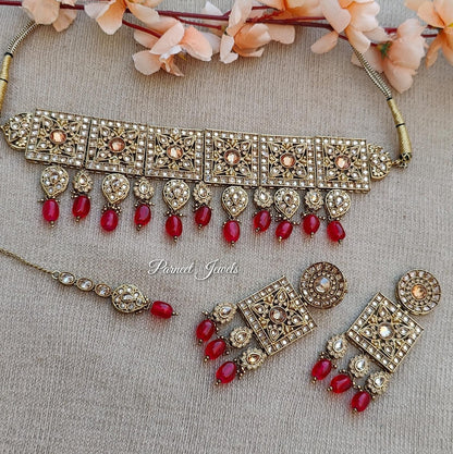 Suchi Polki Choker Set