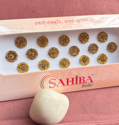 Big-Sized Gold Bindi Card