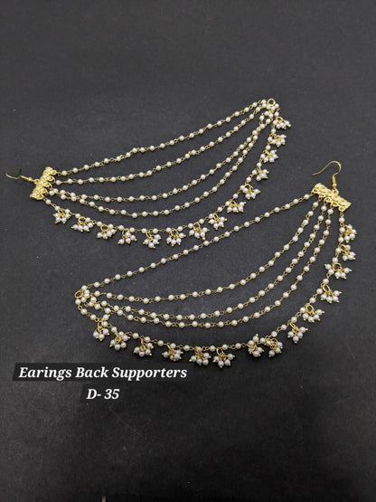 Mehak Pearl Earchains/Saharey