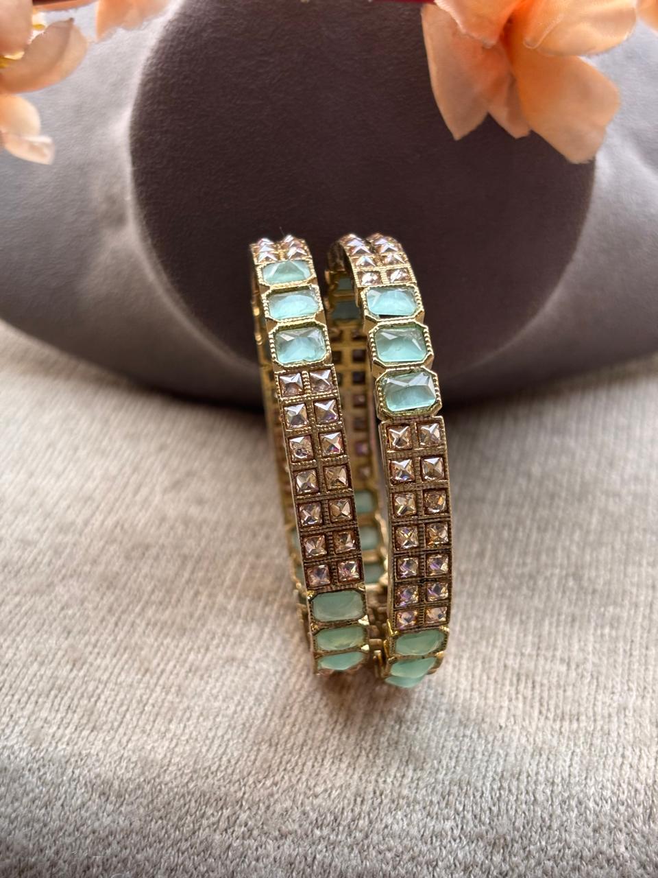 Ramya Polki Bangles