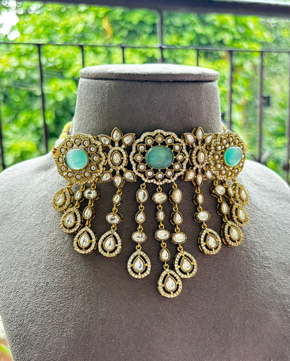 Meghna Moissanite Choker