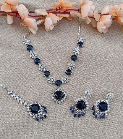 Gurjit AD/CZ Necklace Set