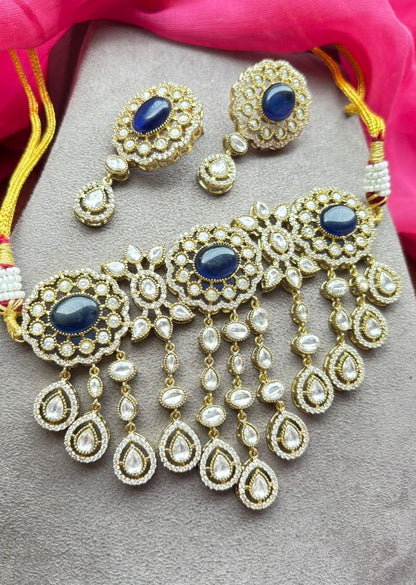 Meghna Moissanite Choker