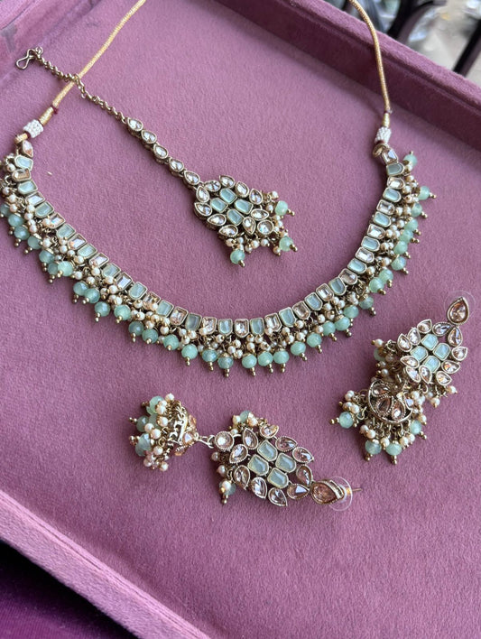 Sugandha Polki Necklace Set