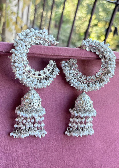 Sanita Oversized Polki Earrings