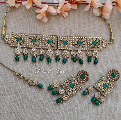 Suchi Polki Choker Set