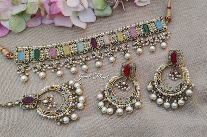 Sneha Polki Choker Set