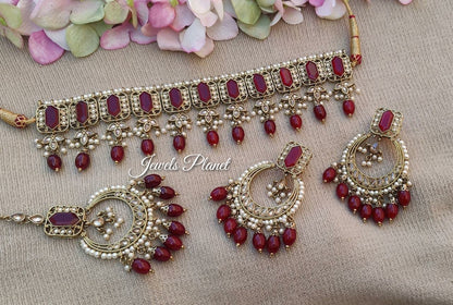 Sneha Polki Choker Set