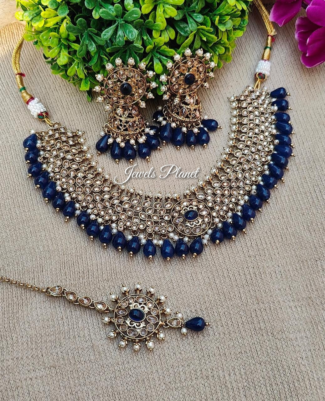 Bani Polki Necklace Set