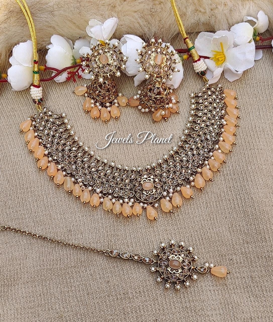 Bani Polki Necklace Set