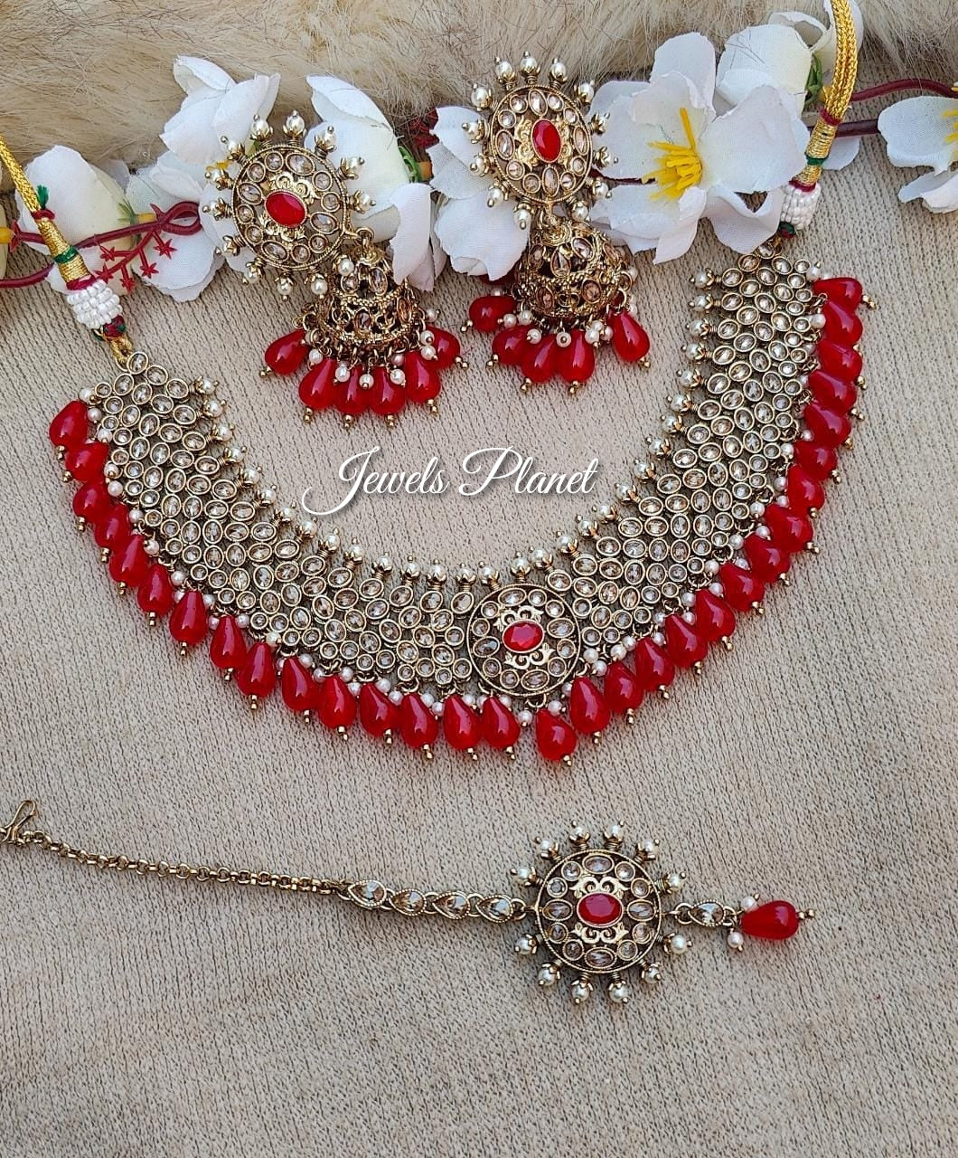 Bani Polki Necklace Set