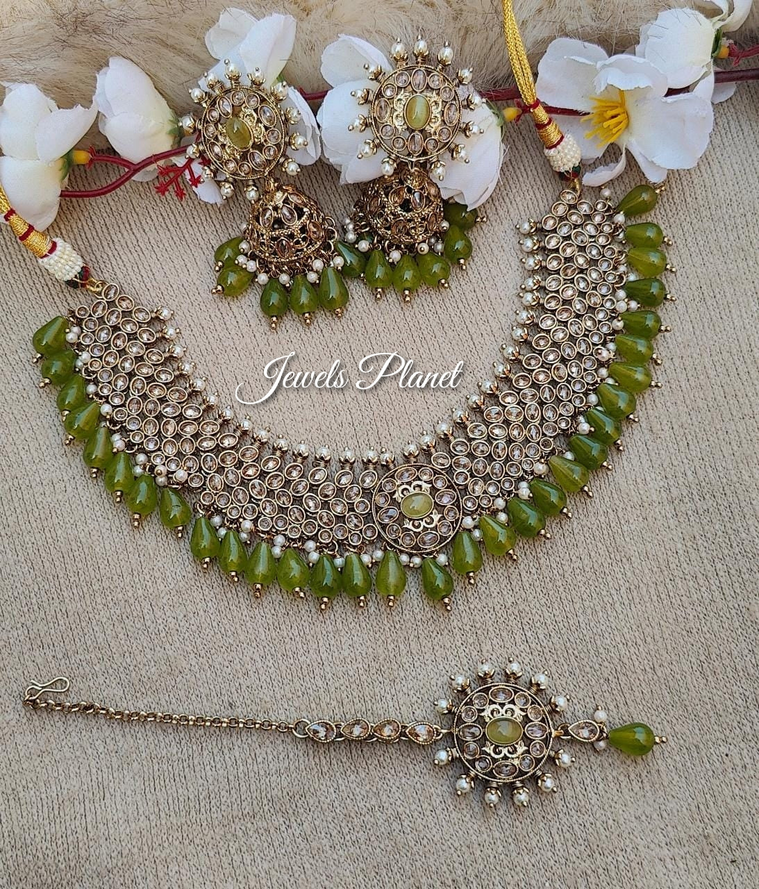 Bani Polki Necklace Set