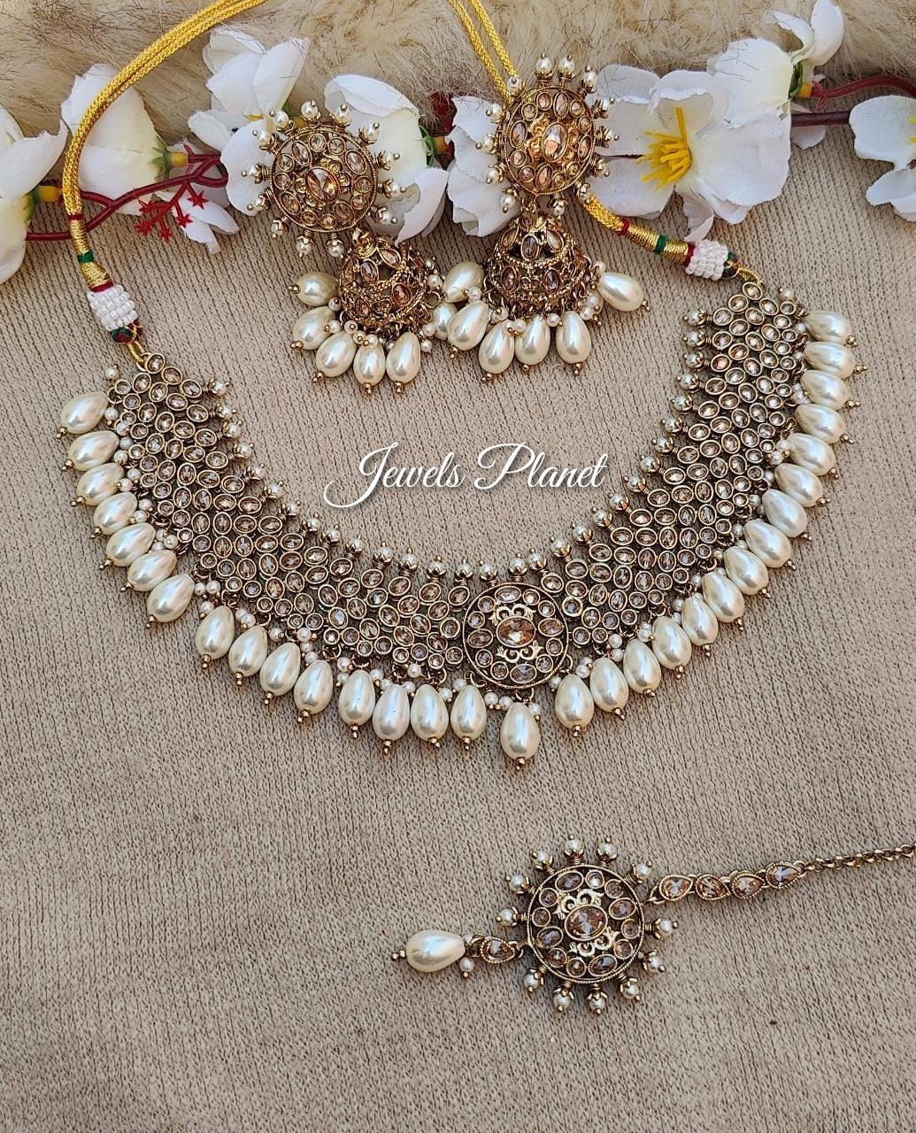 Bani Polki Necklace Set