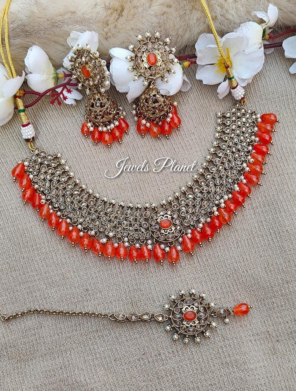 Bani Polki Necklace Set