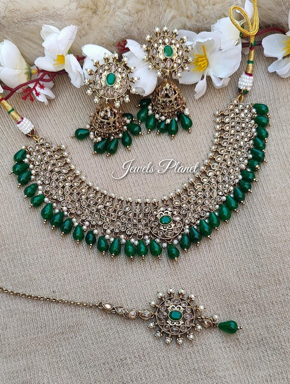 Bani Polki Necklace Set