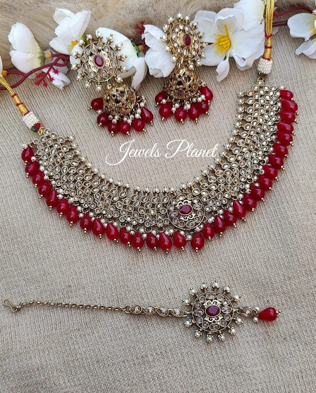 Bani Polki Necklace Set