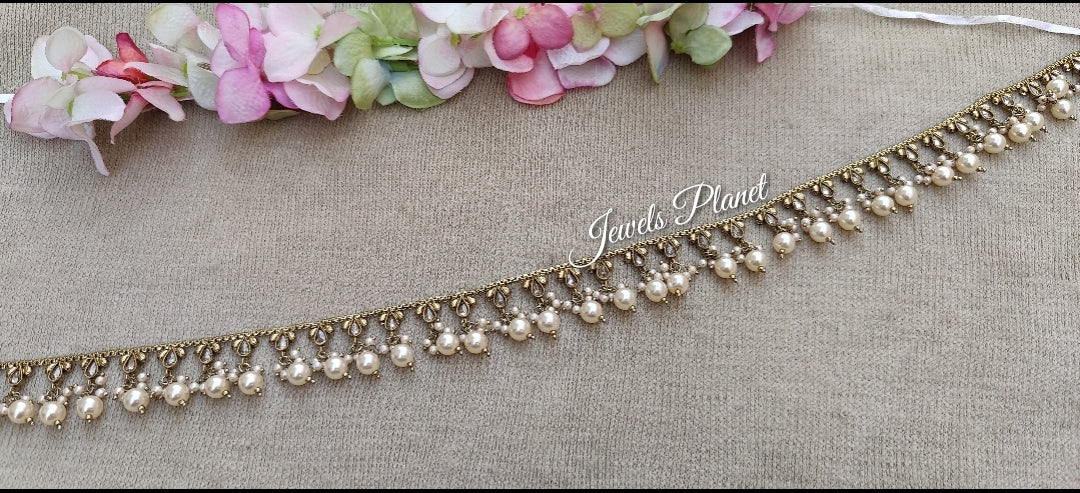 Kanishka Polki Waist Chain