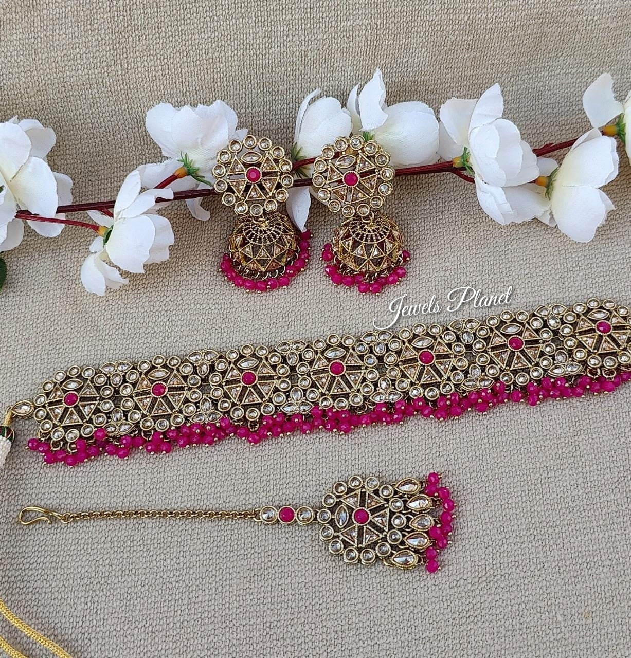 Diksha Polki Choker Set