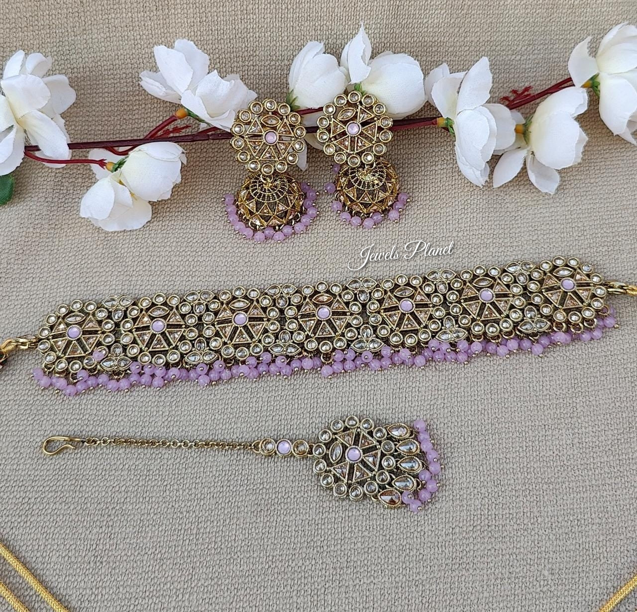 Diksha Polki Choker Set