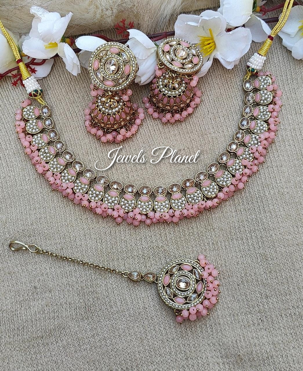 Dahlia Necklace Set