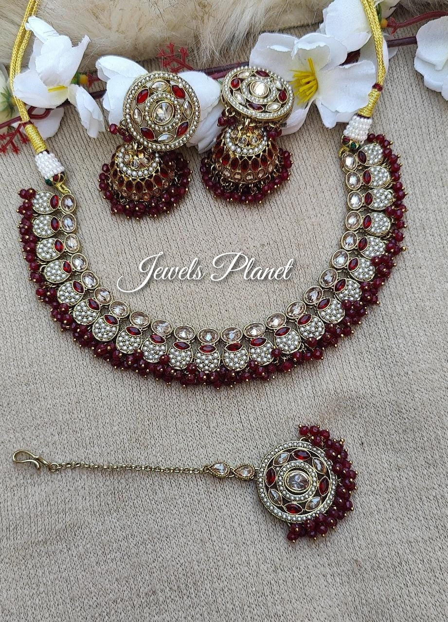 Dahlia Necklace Set