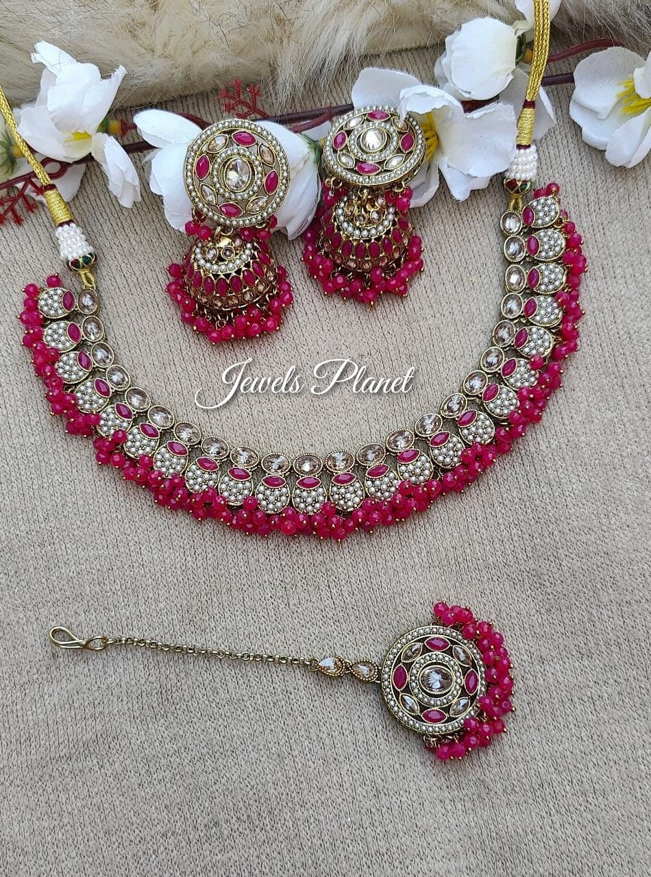 Dahlia Necklace Set