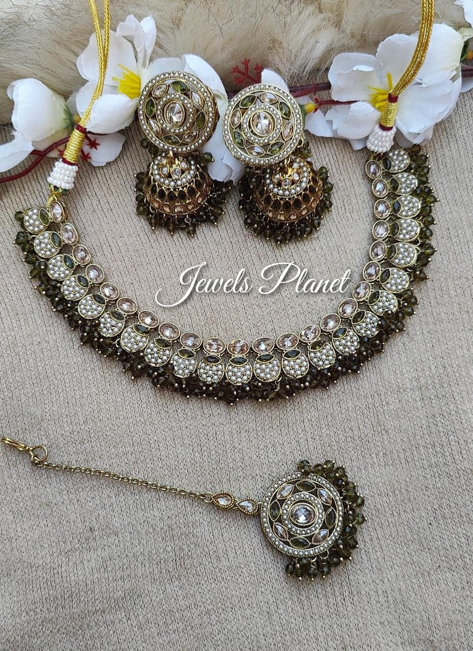 Dahlia Necklace Set