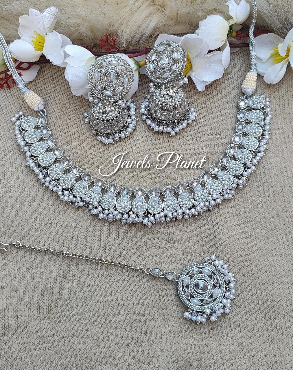 Dahlia Necklace Set