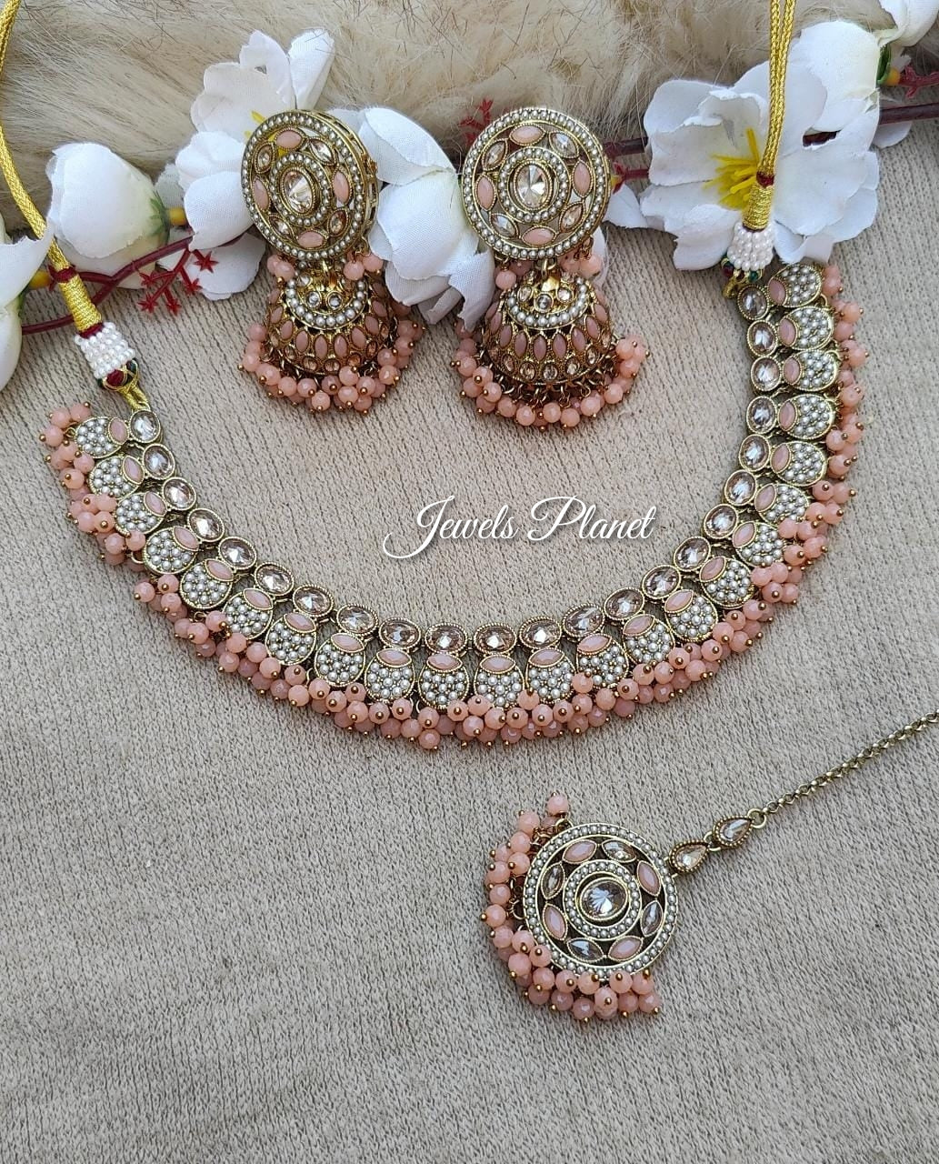 Dahlia Necklace Set