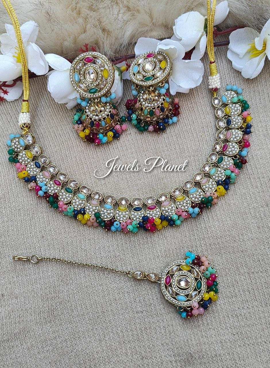 Dahlia Necklace Set