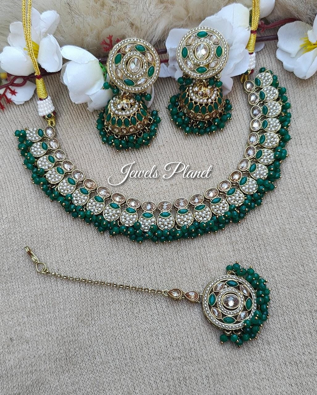 Dahlia Necklace Set