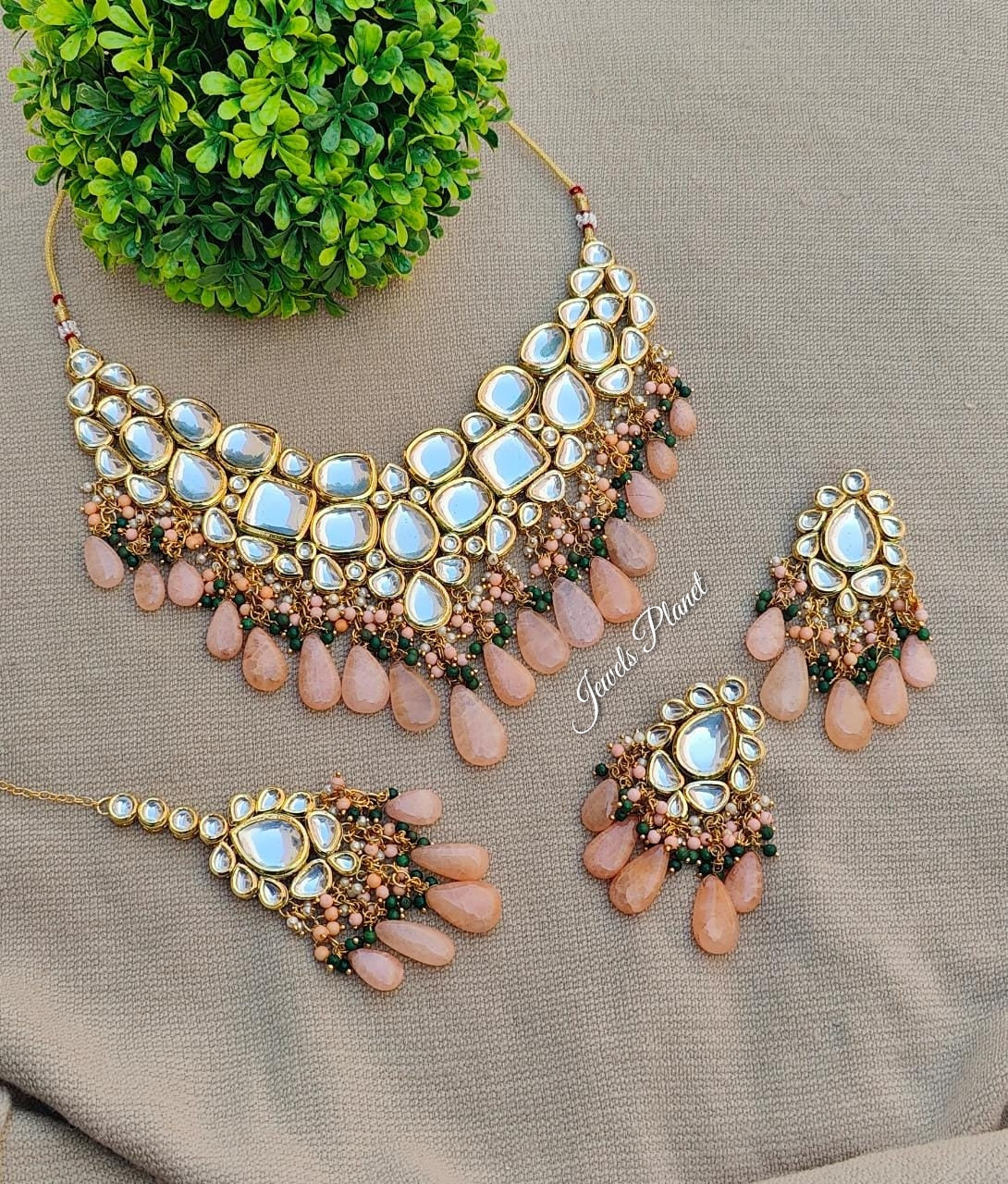 Reet Kundan Necklace Set