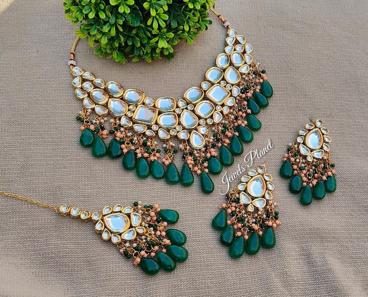 Reet Kundan Necklace Set