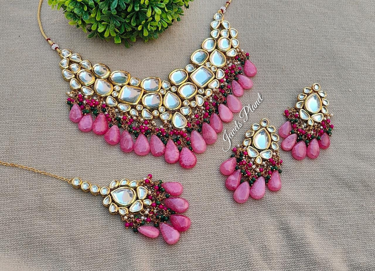 Reet Kundan Necklace Set